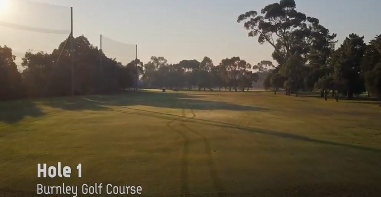 burnley golf course hole 1