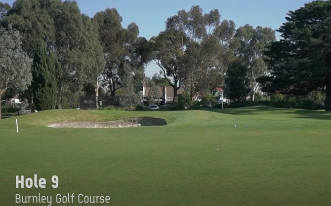 burnley golf course hole nine