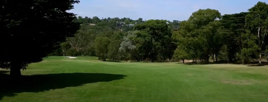 yarra bend golf hole 4