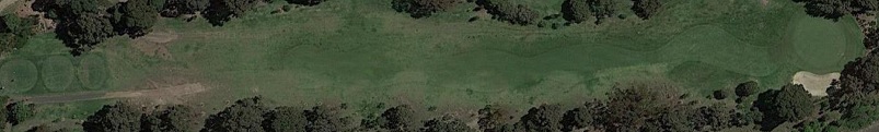 royal park golf course aerial image of hole 2